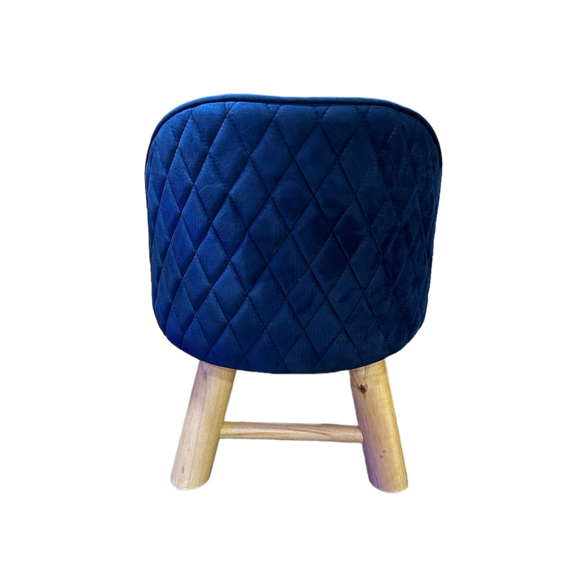 COZY Ottoman Stool Blue - Premium Ottoman from ARMORI - Just Rs. 5500! Shop now at ARMORI