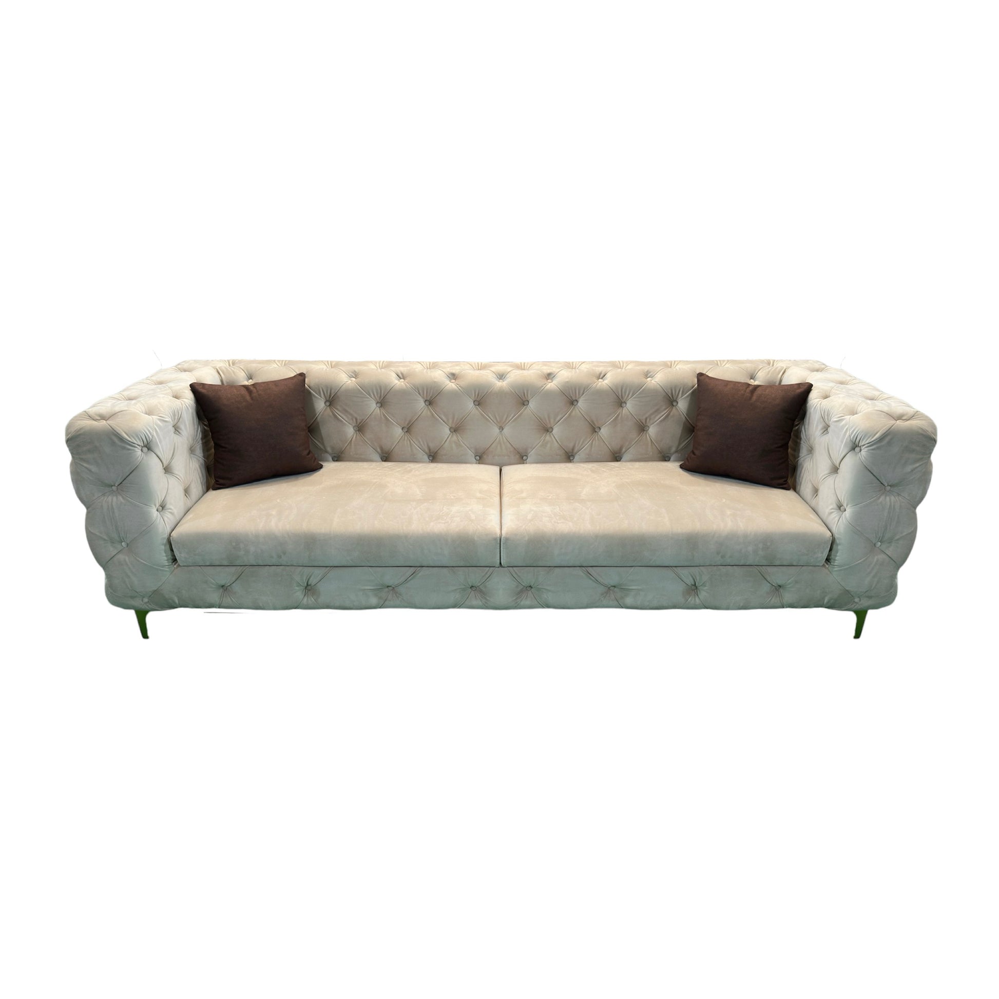 3 Seater Chesterfield Sofa - Premium Sofa from ARMORI - Just Rs. 38000! Shop now at ARMORI