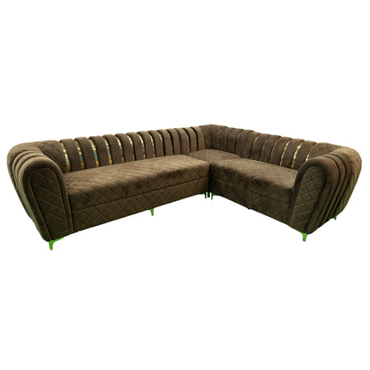 REGALIA Corner Sofa - Premium Sofa from ARMORI - Just Rs. 110000! Shop now at ARMORI