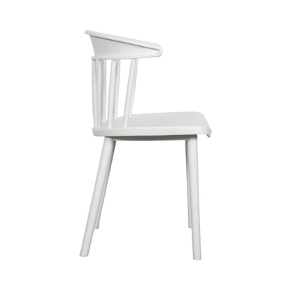 NORDIC Chair White - Premium Cafe chair from ARMORI - Just Rs. 3200! Shop now at ARMORI