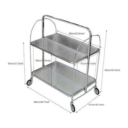 Miami Foldable Service Trolley - Premium Service trolley from ARMORI - Just Rs. 13000! Shop now at ARMORI