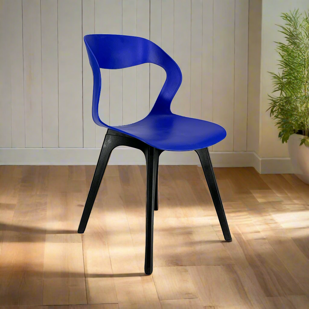 AXIS Chair Blue - Premium Cafe chair from ARMORI - Just Rs. 2750! Shop now at ARMORI