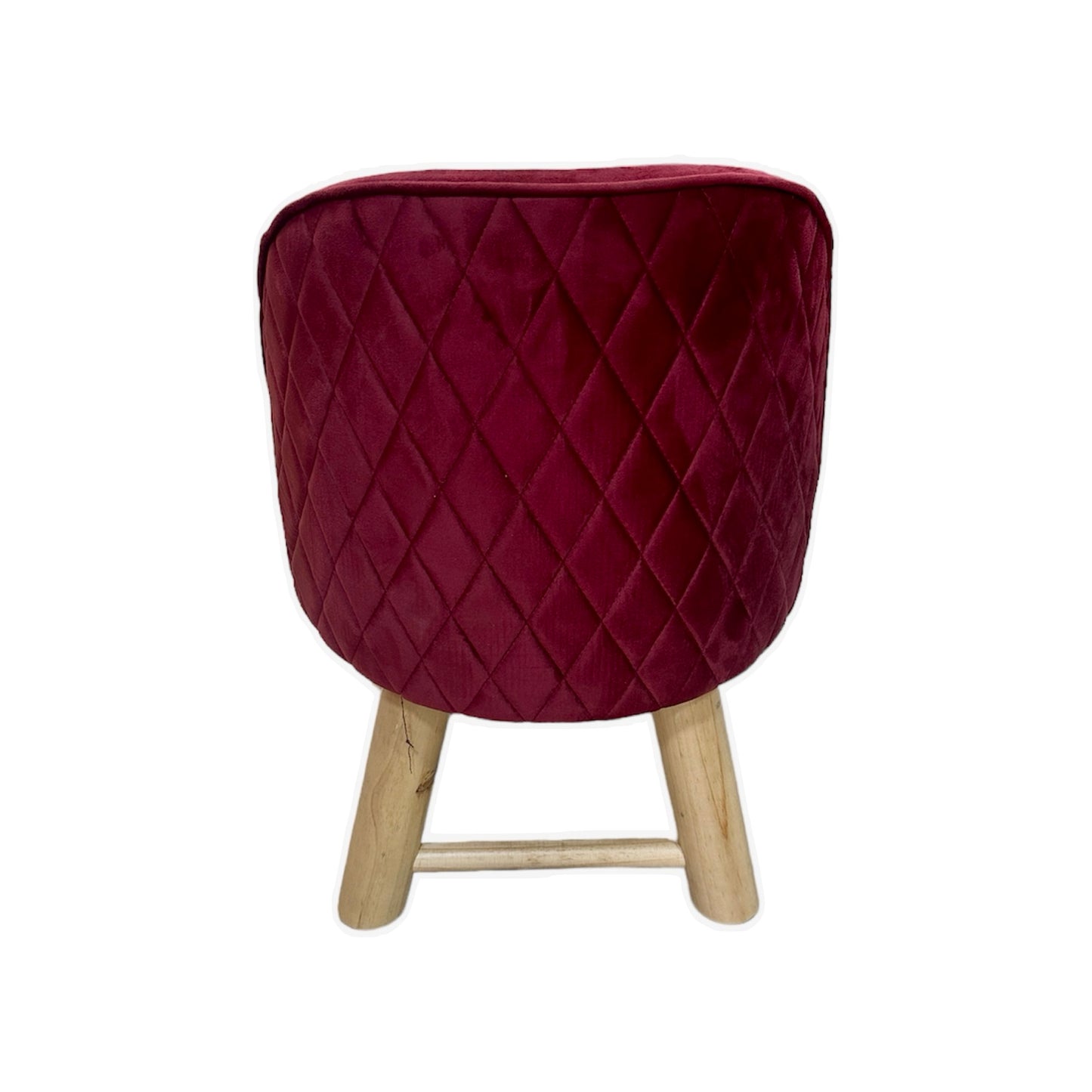 COZY Ottoman Stool Maroon - Premium Ottoman from ARMORI - Just Rs. 5500! Shop now at ARMORI