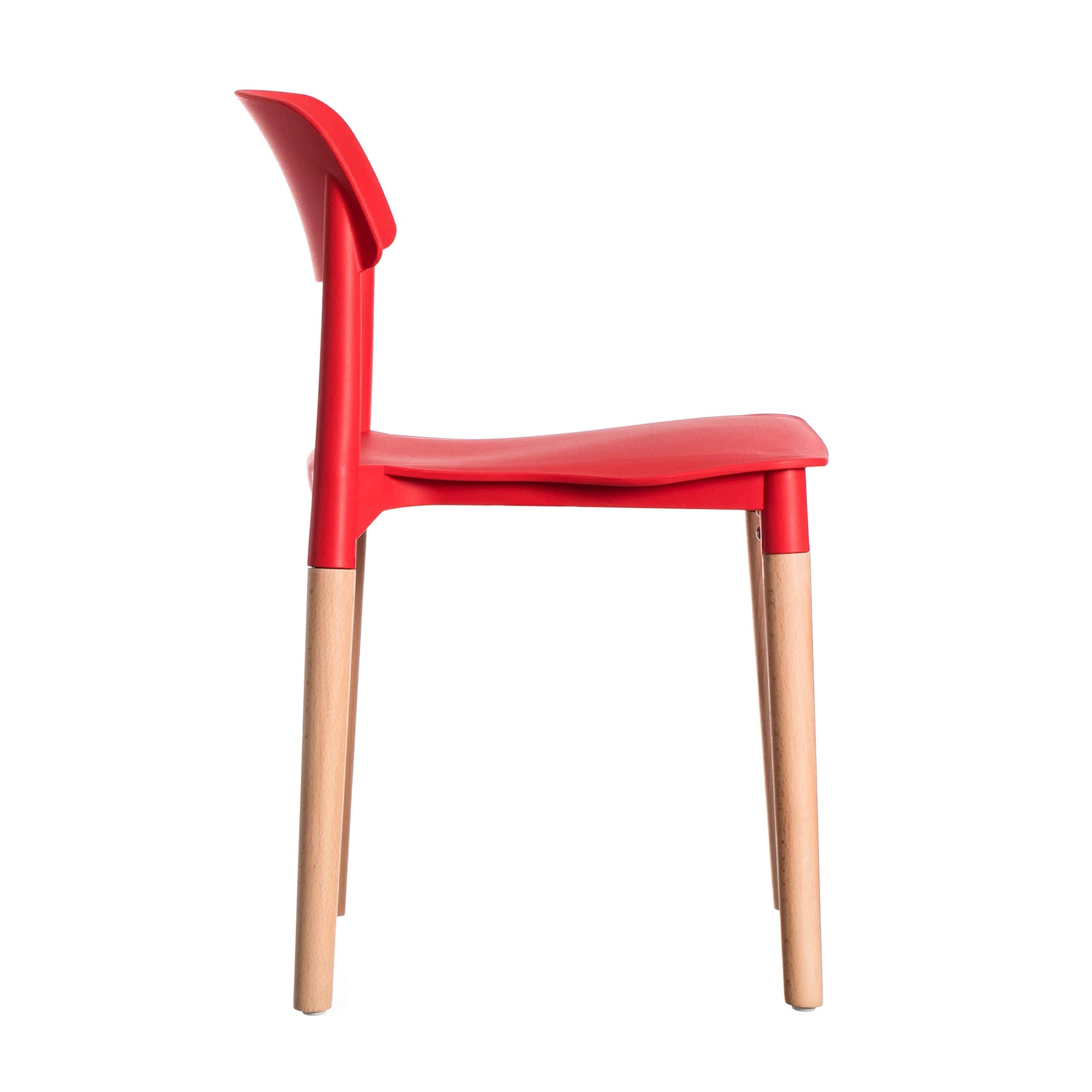 ZEN Chair Red - Premium Dining chair from ARMORI - Just Rs. 3500! Shop now at ARMORI