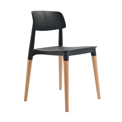 ZEN Chair Black - Premium Dining chair from ARMORI - Just Rs. 3500! Shop now at ARMORI