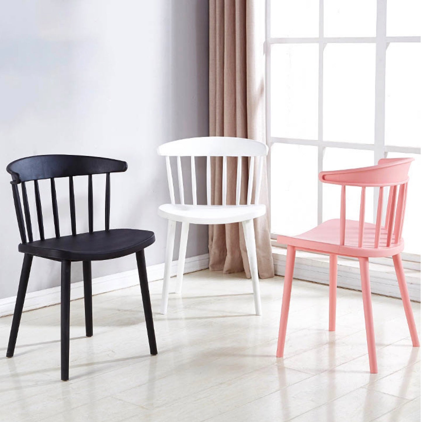 NORDIC Chair White - Premium Cafe chair from ARMORI - Just Rs. 3200! Shop now at ARMORI