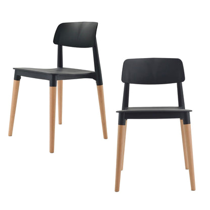 ZEN Chair Black - Premium Dining chair from ARMORI - Just Rs. 3500! Shop now at ARMORI