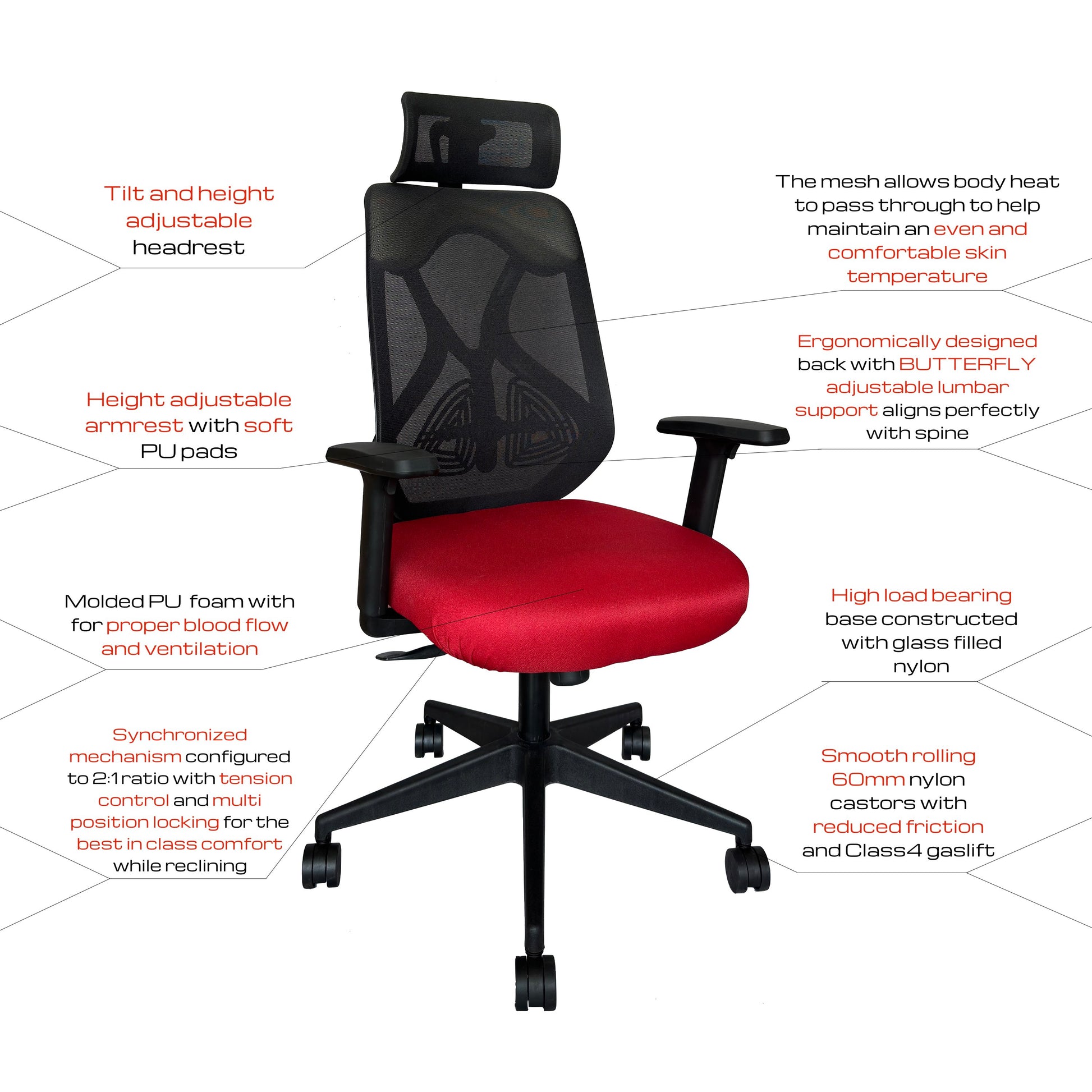 AIRMADA Chair - Premium Ergonomic chair from ARMORI - Just Rs. 8799! Shop now at ARMORI