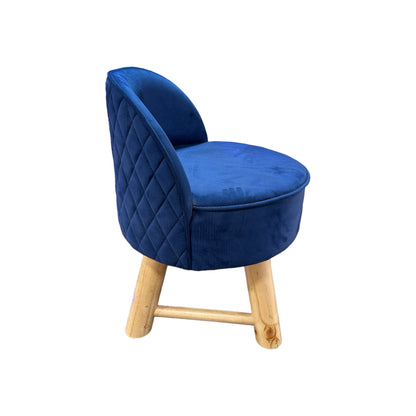 COZY Ottoman Stool Blue - Premium Ottoman from ARMORI - Just Rs. 5500! Shop now at ARMORI