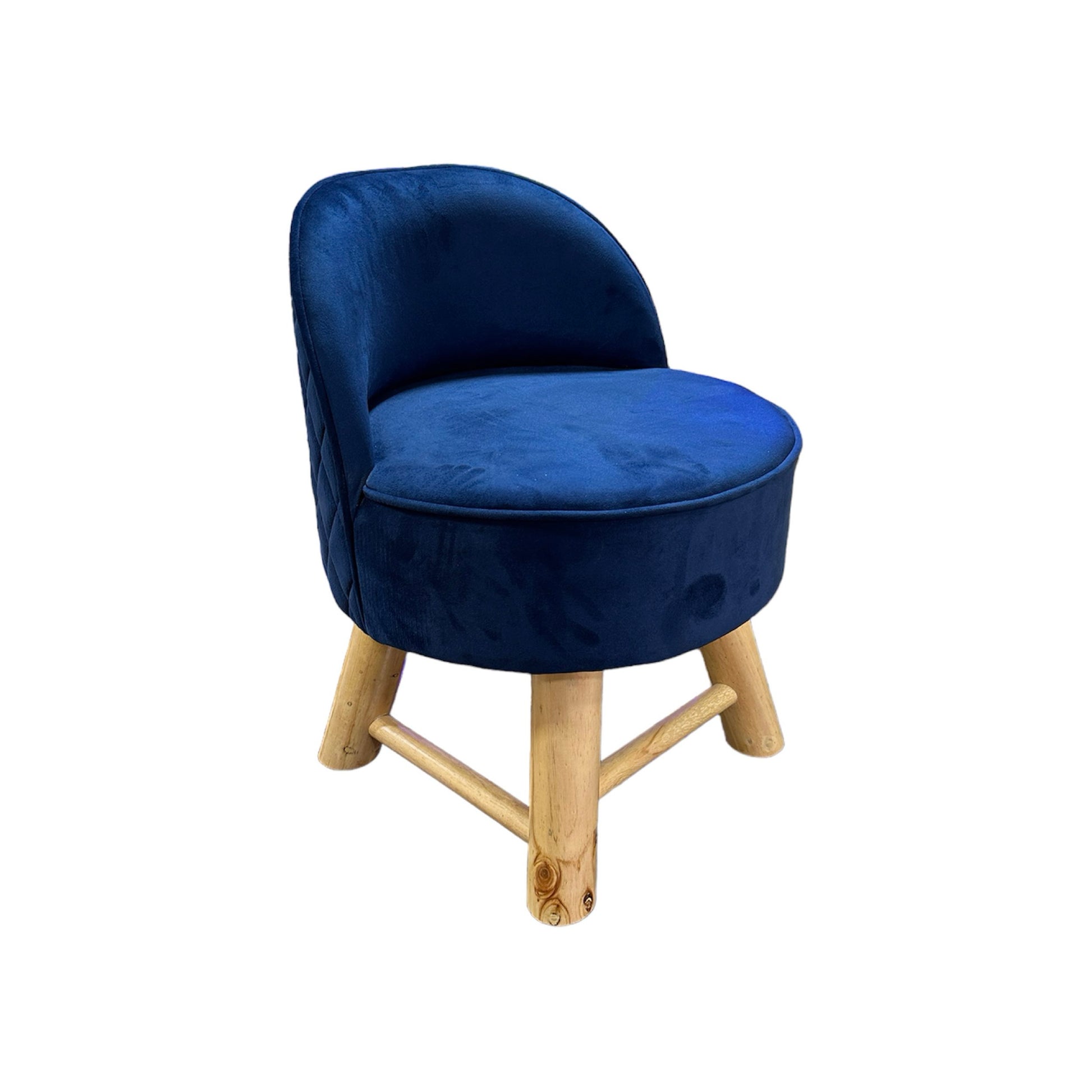 COZY Ottoman Stool Blue - Premium Ottoman from ARMORI - Just Rs. 5500! Shop now at ARMORI