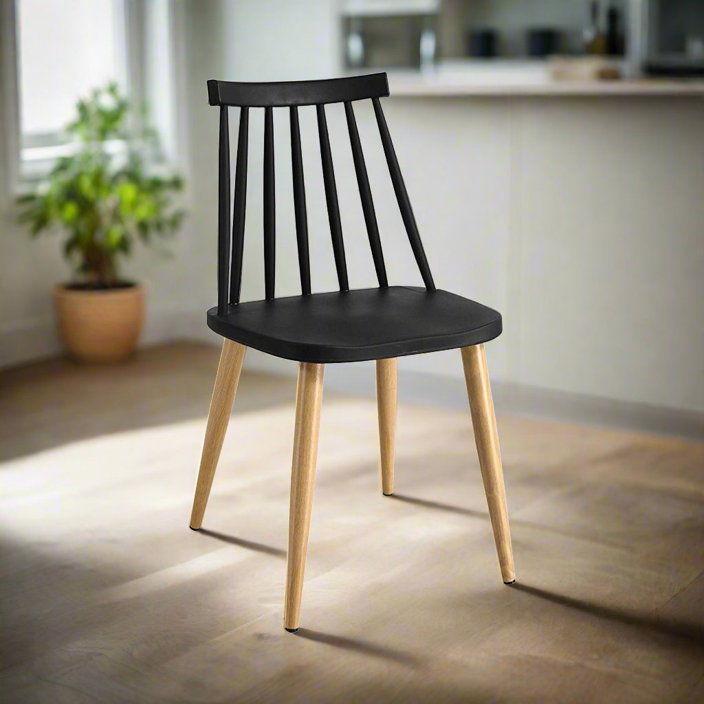 MODENA Chair Black - Premium Dining chair from ARMORI - Just Rs. 3800! Shop now at ARMORI