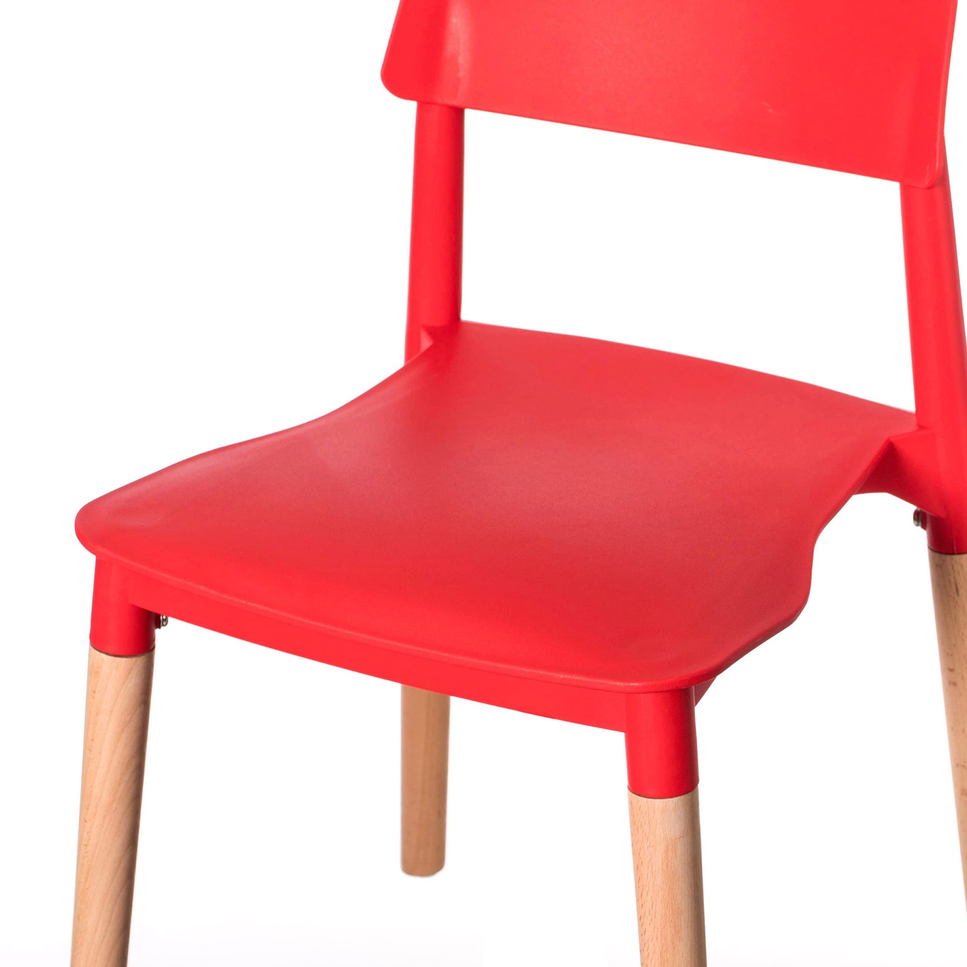 ZEN Chair Red - Premium Dining chair from ARMORI - Just Rs. 3500! Shop now at ARMORI