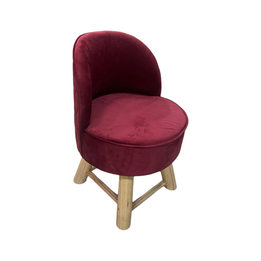 COZY Ottoman Stool Maroon - Premium Ottoman from ARMORI - Just Rs. 5500! Shop now at ARMORI