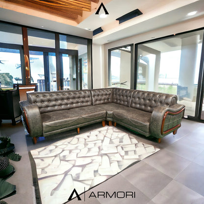 Colossal Corner Sofa - Premium Sofa from ARMORI - Just Rs. 57000! Shop now at ARMORI