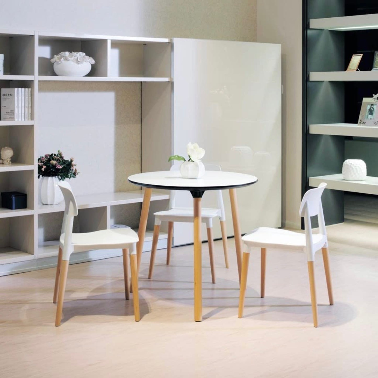 ZEN Chair White - Premium Dining chair from ARMORI - Just Rs. 3500! Shop now at ARMORI