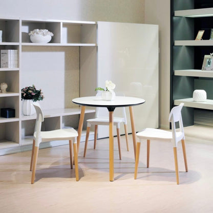 ZEN Chair White - Premium Dining chair from ARMORI - Just Rs. 3500! Shop now at ARMORI