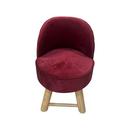 COZY Ottoman Stool Maroon - Premium Ottoman from ARMORI - Just Rs. 5500! Shop now at ARMORI