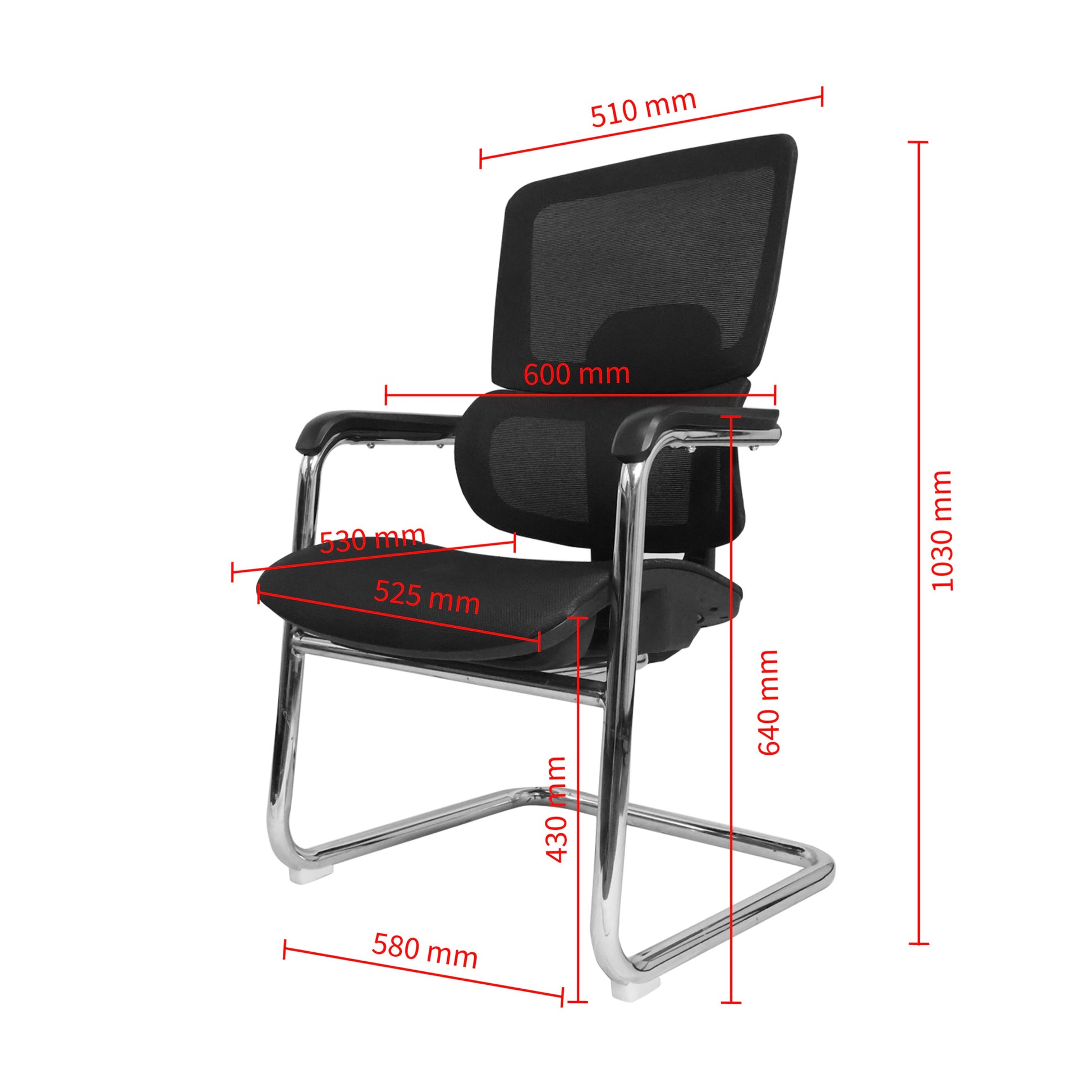 APOLLO Visitor Chair - Premium Visitor chair from ARMORI - Just Rs. 16000! Shop now at ARMORI