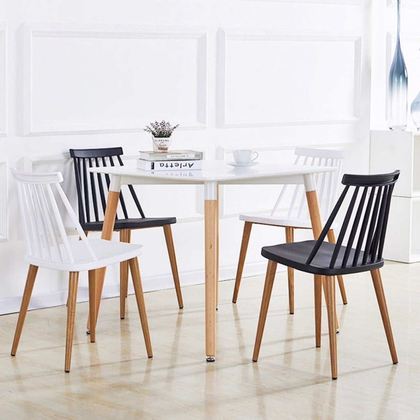 MODENA Chair Black - Premium Dining chair from ARMORI - Just Rs. 3800! Shop now at ARMORI