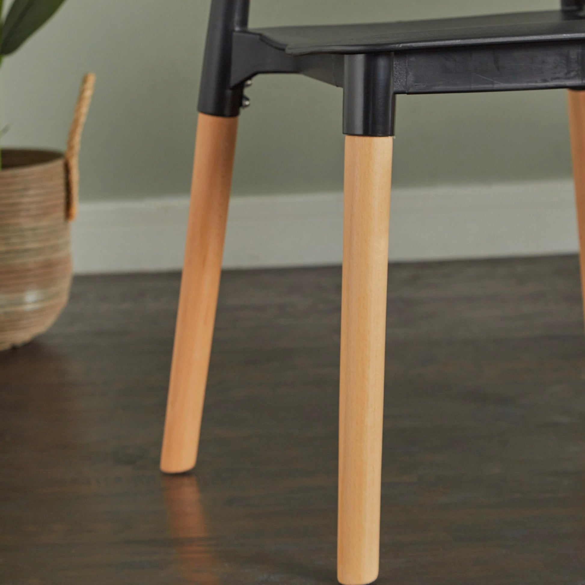 ZEN Chair Black - Premium Dining chair from ARMORI - Just Rs. 3500! Shop now at ARMORI