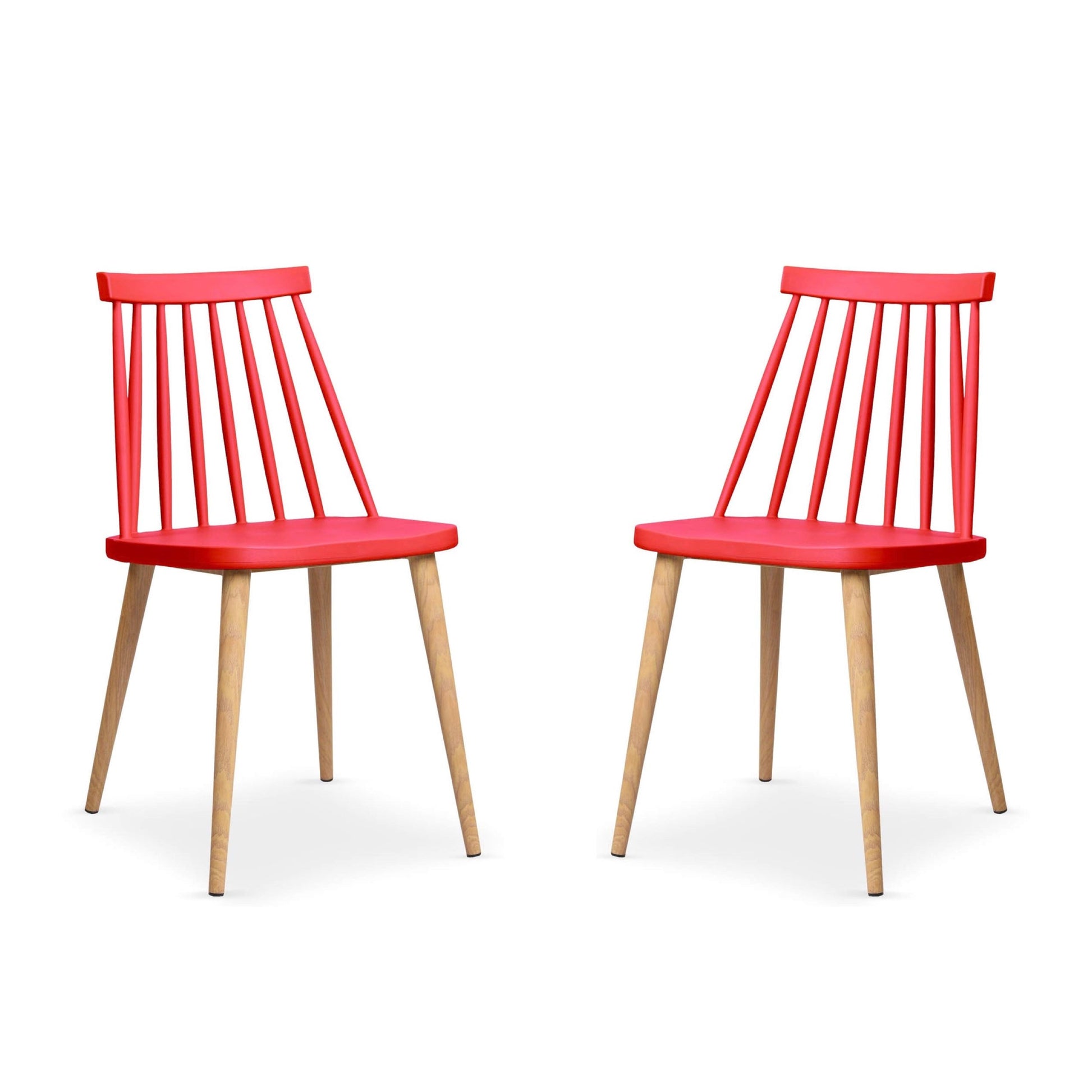 MODENA Chair Red - Premium Dining chair from ARMORI - Just Rs. 3800! Shop now at ARMORI