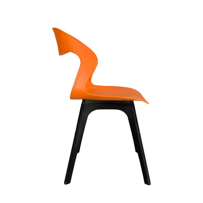 AXIS Chair Orange - Premium Cafe chair from ARMORI - Just Rs. 2750! Shop now at ARMORI