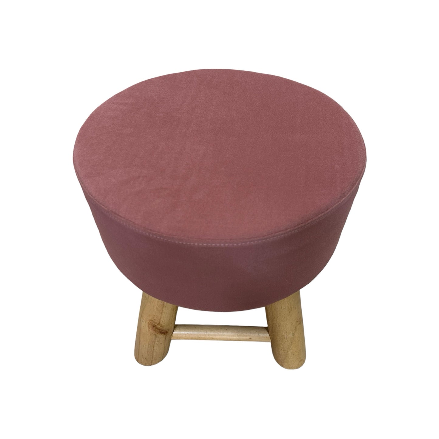 OAKIE Ottoman Pouffe Peach - Premium Ottoman from ARMORI - Just Rs. 4200! Shop now at ARMORI